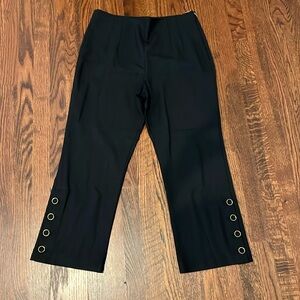 Club Monaco black culote pants size 10